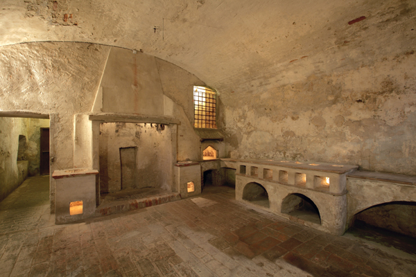 Cucine dei monaci - Abbazia San Pietro Breme