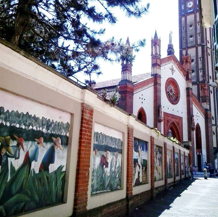 Il murale delle mondine nel centro di Mede